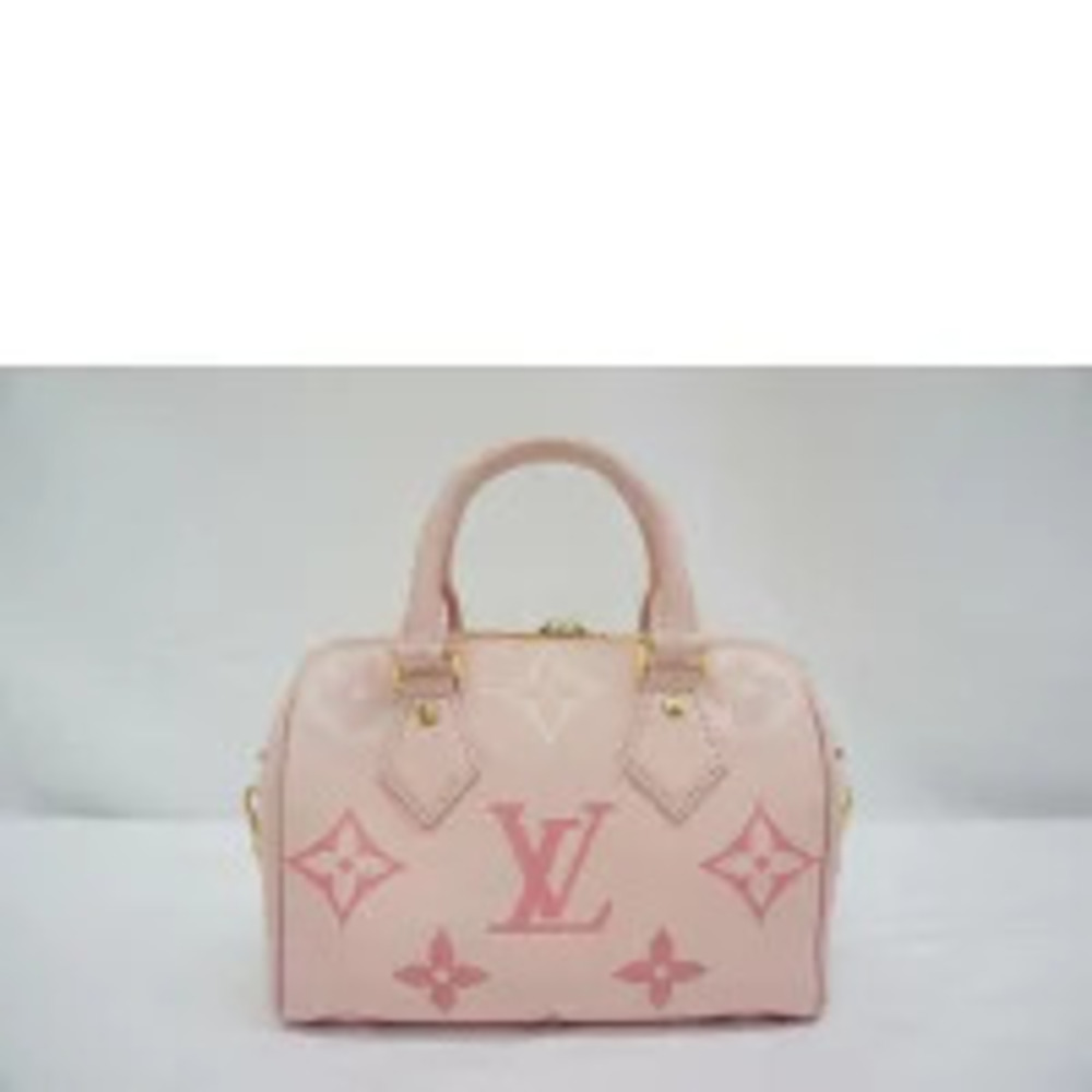 Louis Vuitton AB de Rose Bandoulire Bouton Speedy Pink